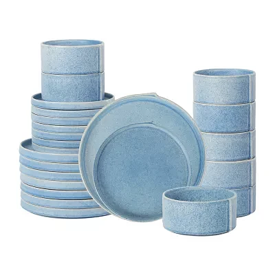 Stone + Lain Bao 24-pc. Stoneware Dinnerware Set