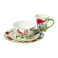Certified International Greenhouse 16-pc. Ceramic Dinnerware Set