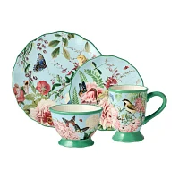 Certified International Flora 16-pc. Ceramic Dinnerware Set