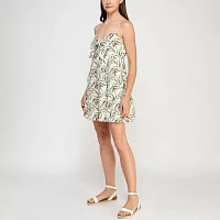 Trixxi Womens Sleeveless A-Line Dress Juniors