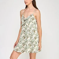 Trixxi Womens Sleeveless A-Line Dress Juniors