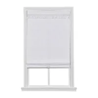 Katy Tassel Trim Cordless Light-Filtering Roman Shade