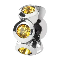 PS Personal Style Crystal Sterling Silver Beads