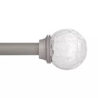 Kenney Walden Crackle Ball 5/8 Adjustable Curtain Rod