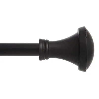 Kenney Irvington Trumpet 3/4 Adjustable Curtain Rod