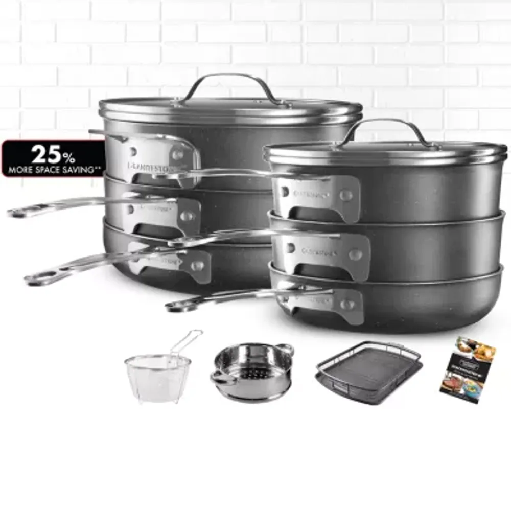 Granitestone Stackmaster 15-pc. Non-Stick Cookware Set