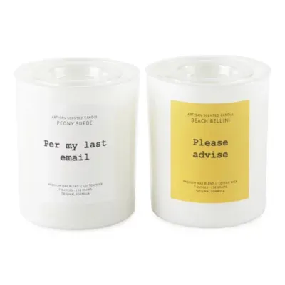 7oz Per my Last Email & Please Advise Jar Candle Set