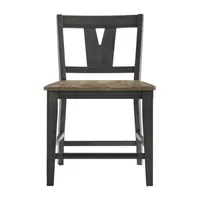 Napa Splat Back 2-pc. Counter Height  Stool