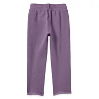 Okie Dokie Toddler Girls Adaptive Straight Fleece Jogger Pant