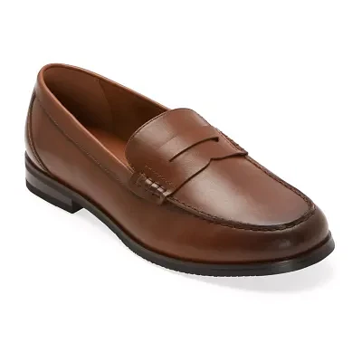 Stafford Mens Flint Moc Closed Toe Loafers