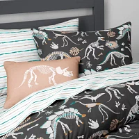 Under the Stars Kids Glow In The Dark Dino Throw Pillows