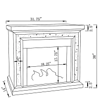 Lorelai Electric Fireplace