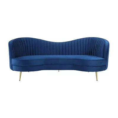 Sophia Curved Slope-Arm Sofa