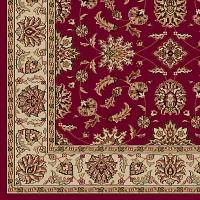 Como Kashan Traditional Oriental Indoor Rectangular Accent Rug