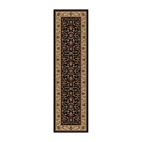 Radici Como Intricate Traditional Oriental 26"X91" Indoor Rectangular Runner