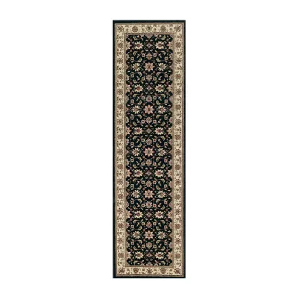 Radici Como Kashan Traditional Oriental Indoor Rectangular Runner
