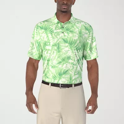 PGA TOUR Mens Regular Fit Short Sleeve Polo Shirt