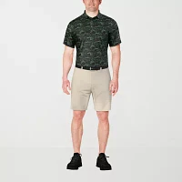 PGA TOUR Mens Regular Fit Short Sleeve Polo Shirt