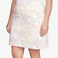 Hearts Of Palm Womens Mid Rise Skort-Plus