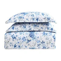 Laura Ashley Breezy Floral Quilt Set
