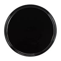 Elama Duncan 18 Piece Black 18-pc. Porcelain Dinnerware Set