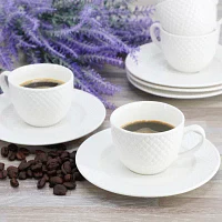 Elama Sol 12 Piece 3 Ounce Espresso Cup