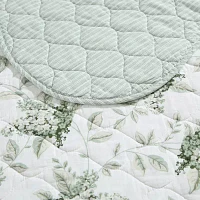Laura Ashley Portland Floral Quilt Set