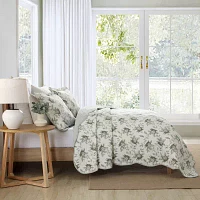 Laura Ashley Portland Floral Quilt Set