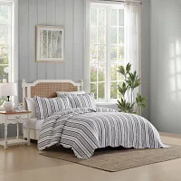 Laura Ashley Stripe Perfection Quilt Set