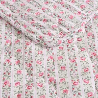Laura Ashley Marta Stripe Quilt Set