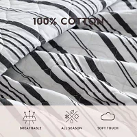 Laura Ashley Stripe Perfection Quilt Set