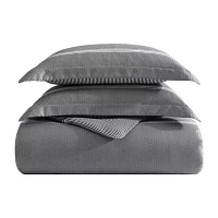 Eddie Bauer Chevron And Stripes Midweight Comforter Set