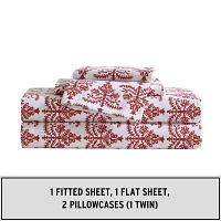 Eddie Bauer Jolly Trees Sheet Set