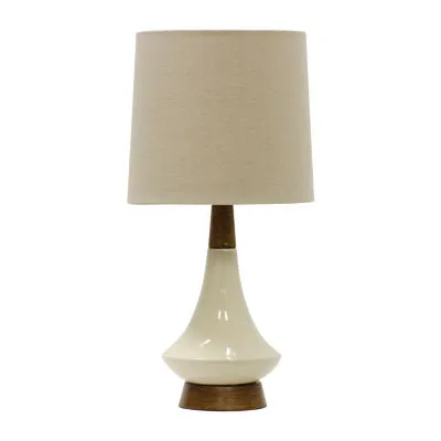 Stylecraft Faux Wood Table Lamp