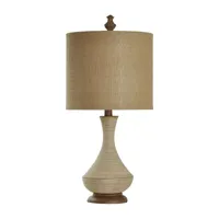 Stylecraft 11 W Natural Gray Table Lamp