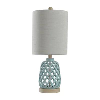 Stylecraft 10 W Blue Table Lamp