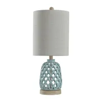 Stylecraft 10 W Blue Table Lamp