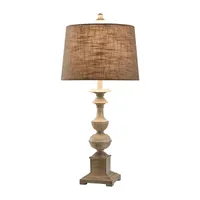 Stylecraft Cromwell 15" W Off-White Table Lamp