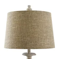 Stylecraft Cromwell 15" W Off-White Table Lamp