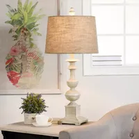 Stylecraft Cromwell 15" W Off-White Table Lamp