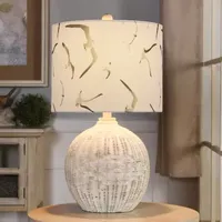 Stylecraft 12.75 W Natural With Wash Table Lamp