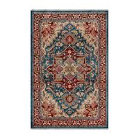 Momeni Lenox 1 Medallion Indoor Rectangular Accent Rug