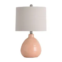 Stylecraft 12 W Orange Mist Table Lamp