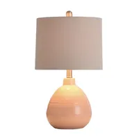 Stylecraft 12 W Orange Mist Table Lamp