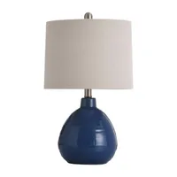 Stylecraft 12 W Sailor Navy Blue Table Lamp