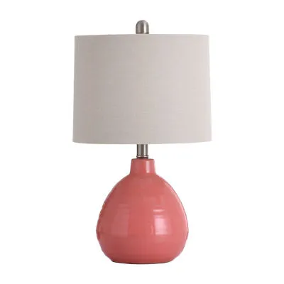 Stylecraft 12 W Raspberry Surprise Table Lamp