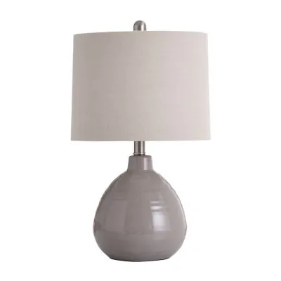 Stylecraft Cameron Gray Table Lamp