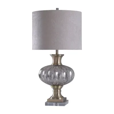 Stylecraft 18 W Gold & Silver Table Lamp