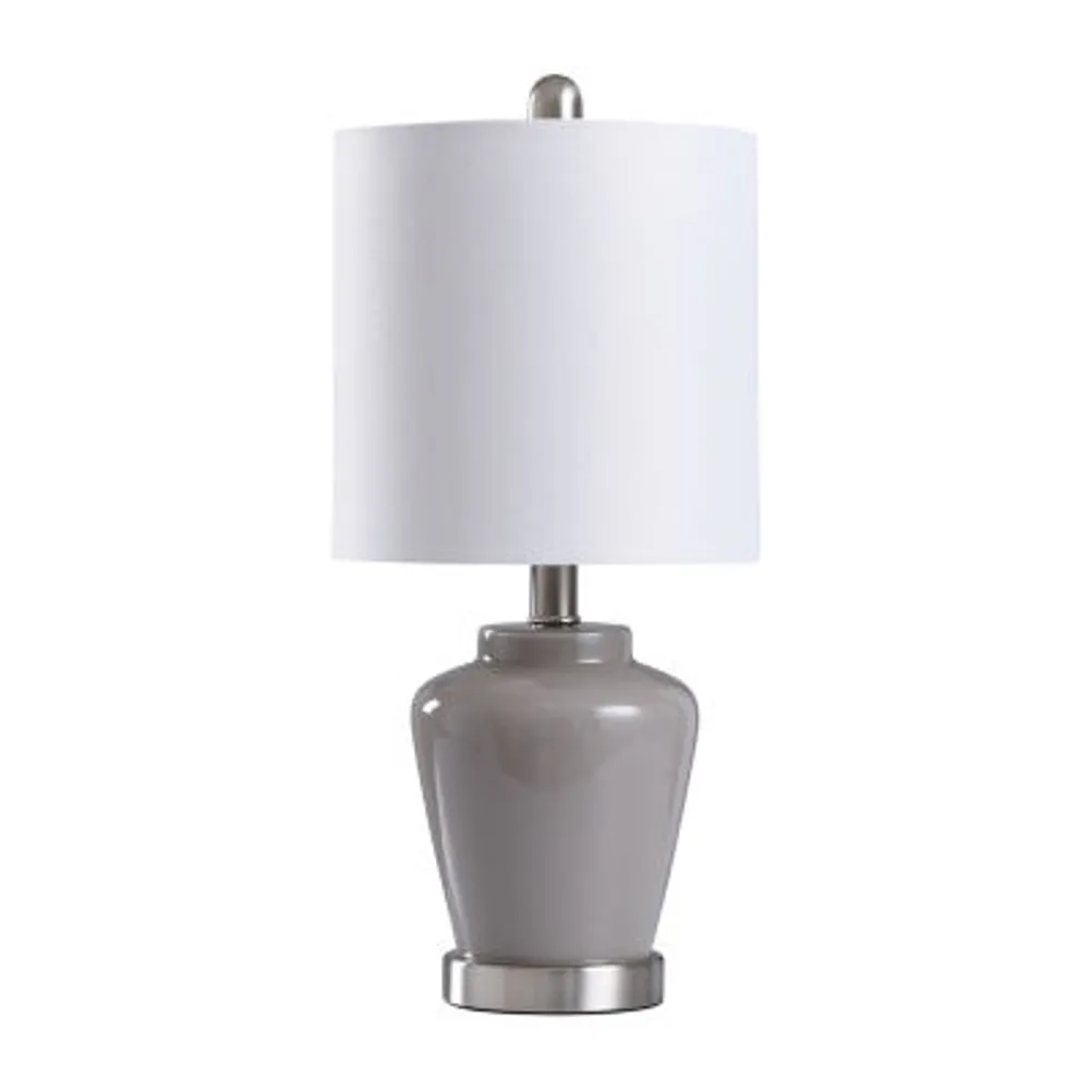 Stylecraft Accent Gray Table Lamp