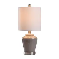 Stylecraft Accent Gray Table Lamp